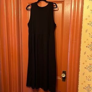 a new day Black Sleeveless Maxi Dress
